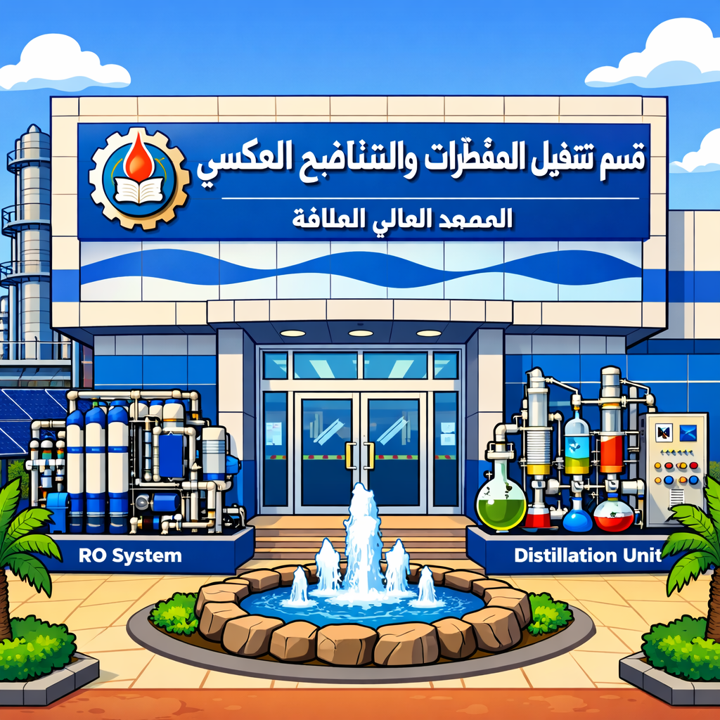 تشغيل مقطرات وتناضح عكسي